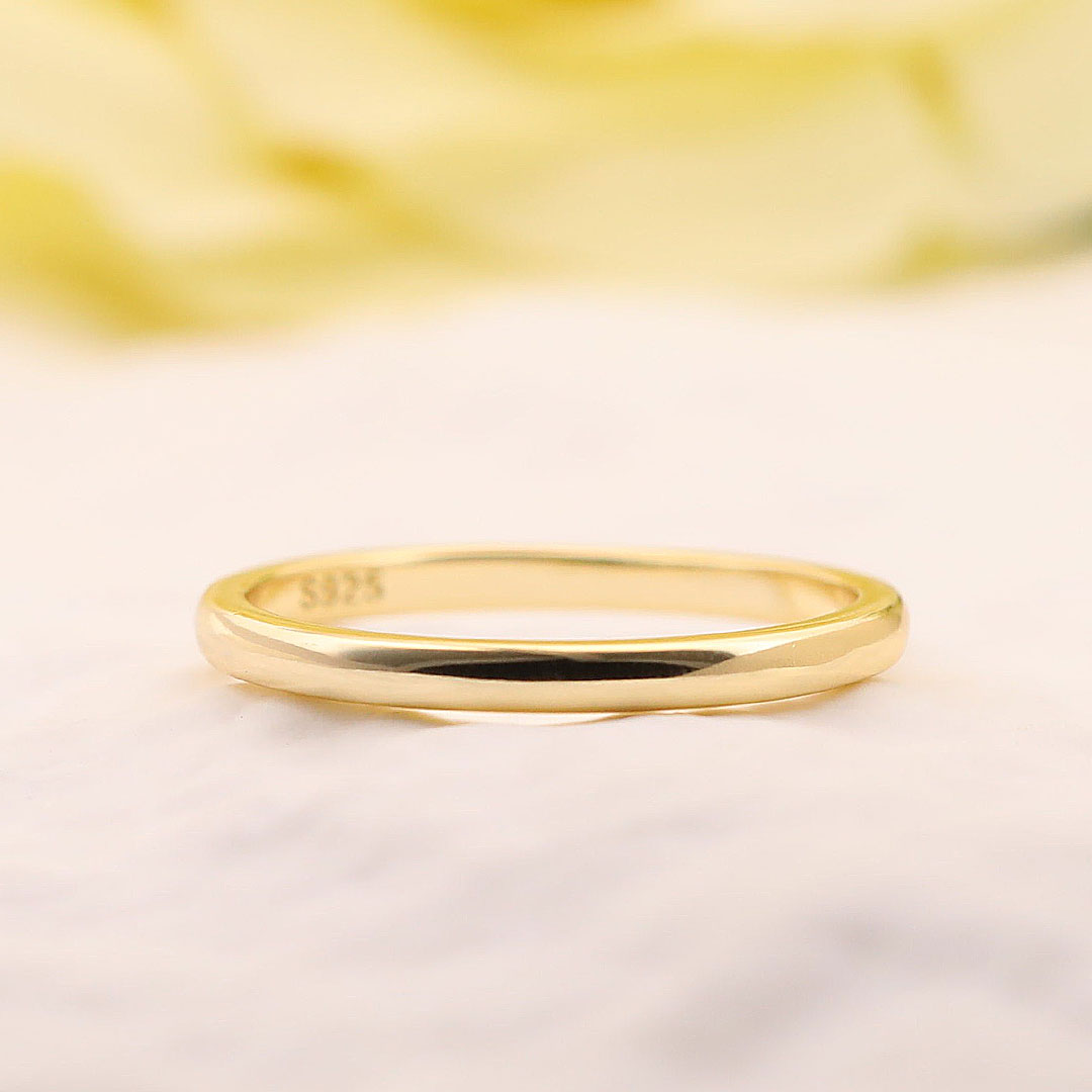 5PCS Stunning Wedding Band Set In Sterling Silver Shineofdiamond