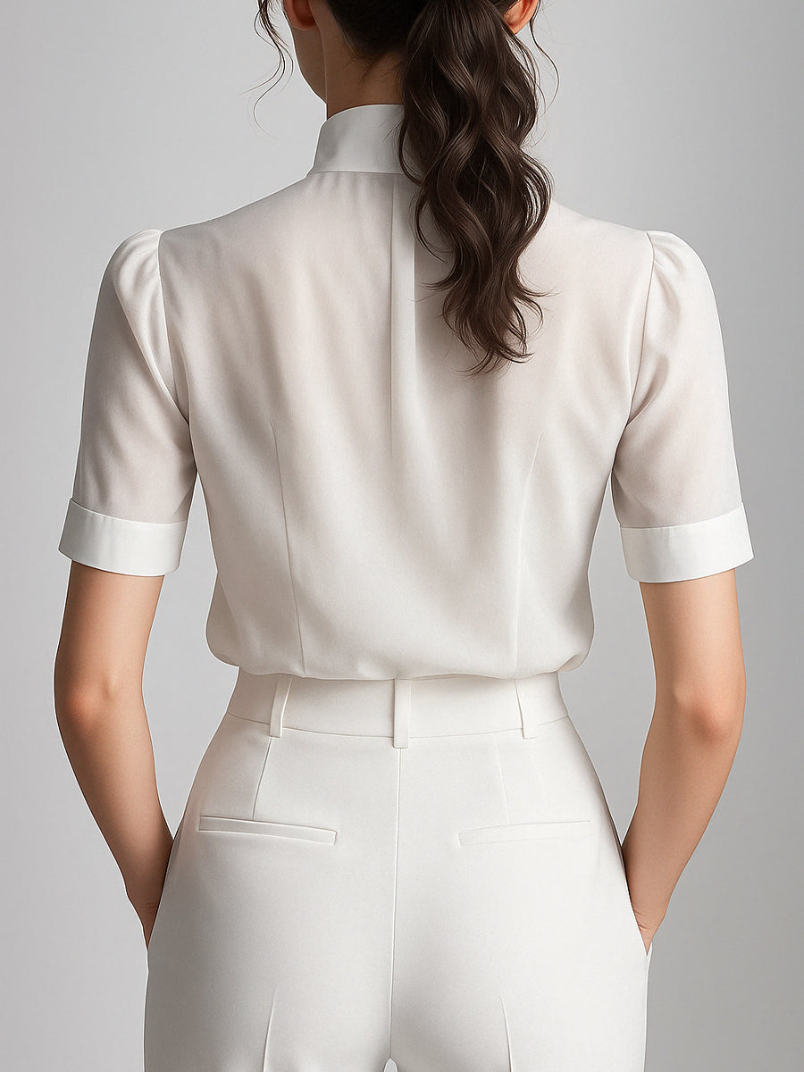 Embellished Floral Elegance - Blouse