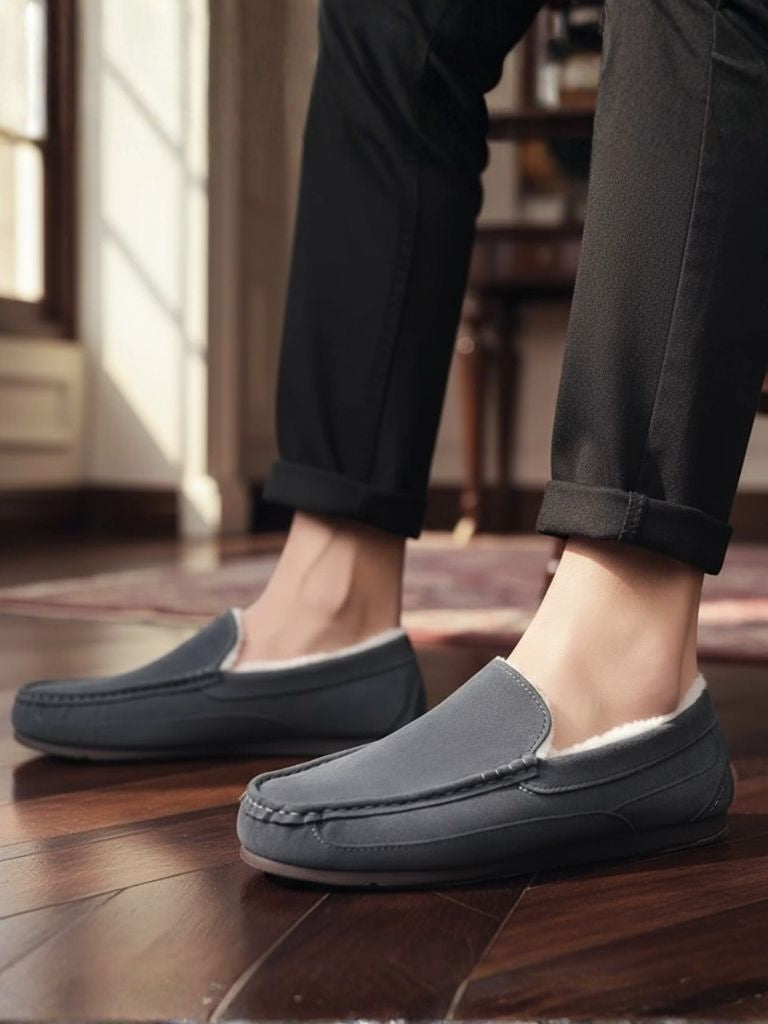 Valerio Suede Comfort Loafers - Casa  Laro CASA LARO