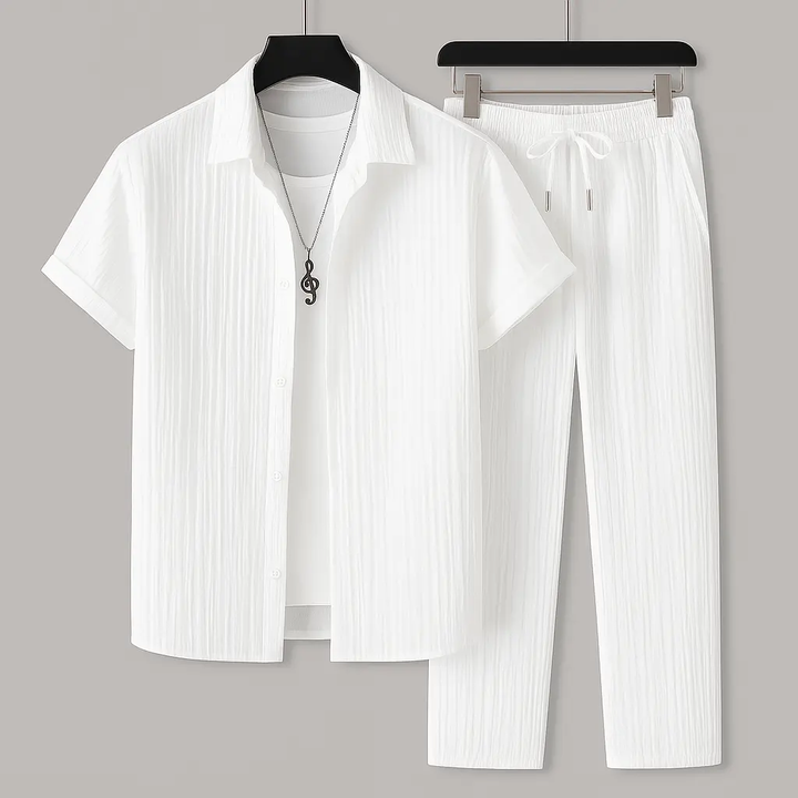 Cavari Relaxed Linen - Two-Piece Set CASA LARO