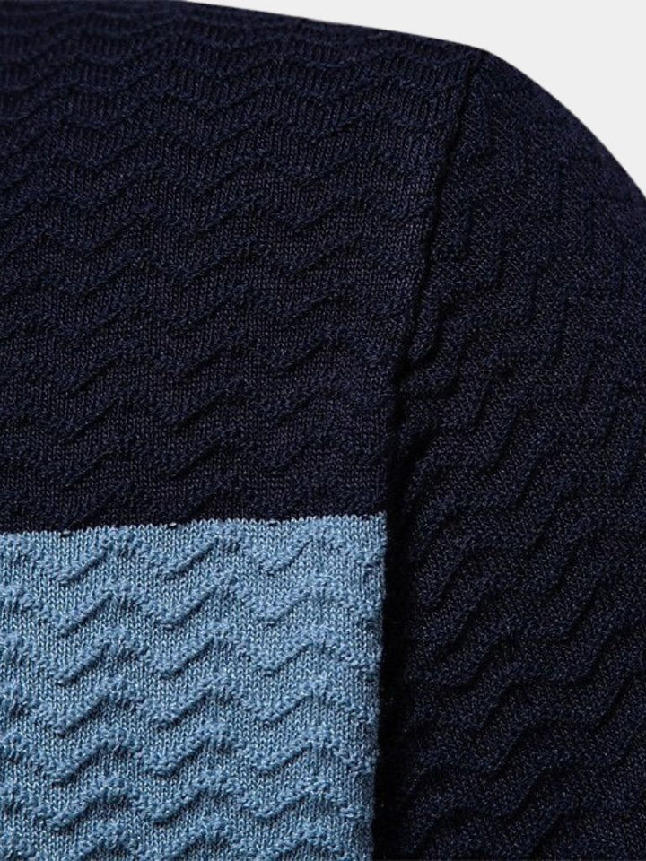 Classic Fit Quarter Zip Business Casual Short Sleeves Polo - Casa  Laro CASA LARO