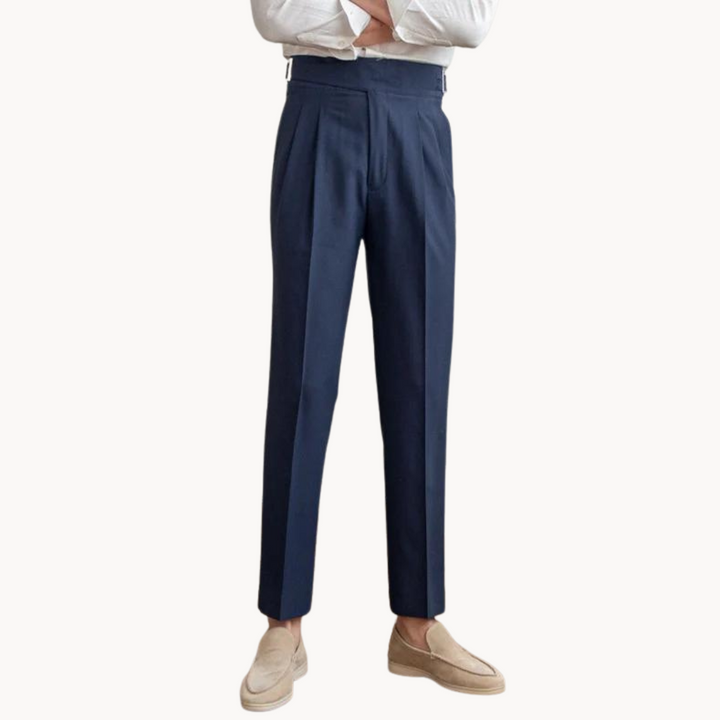 Costa Pleated Gurkha - Trouser CASA LARO MEN