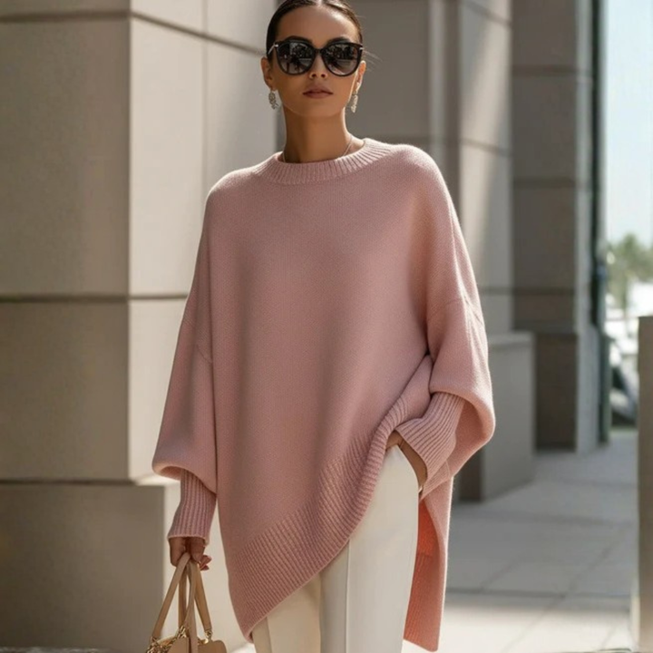 Elouise - Oversized Poncho CASA LARO WOMEN