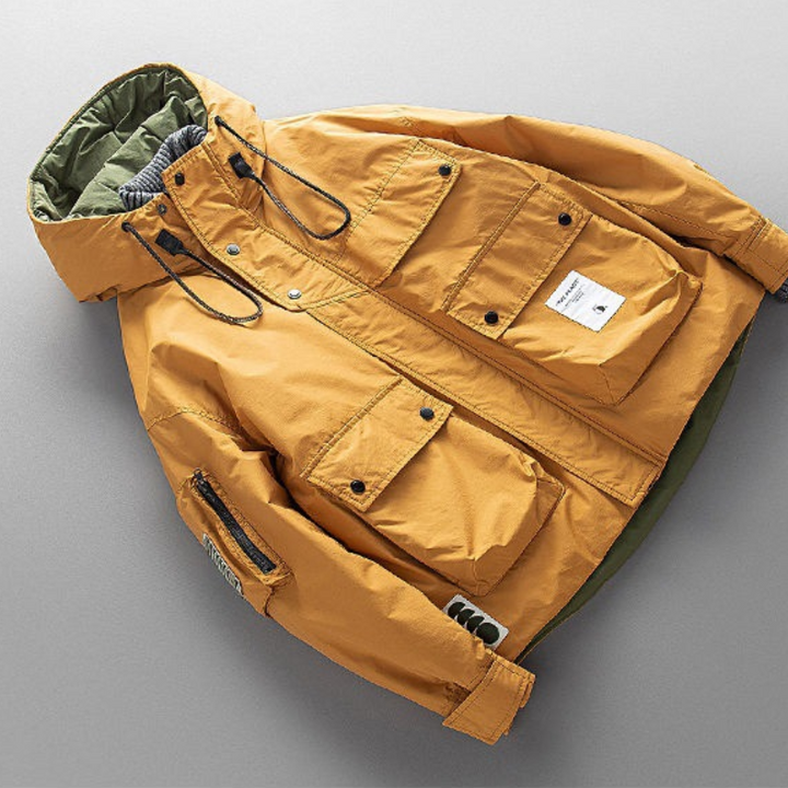 Insulated Hooded Water-Resistant - Parka CASA LARO MEN