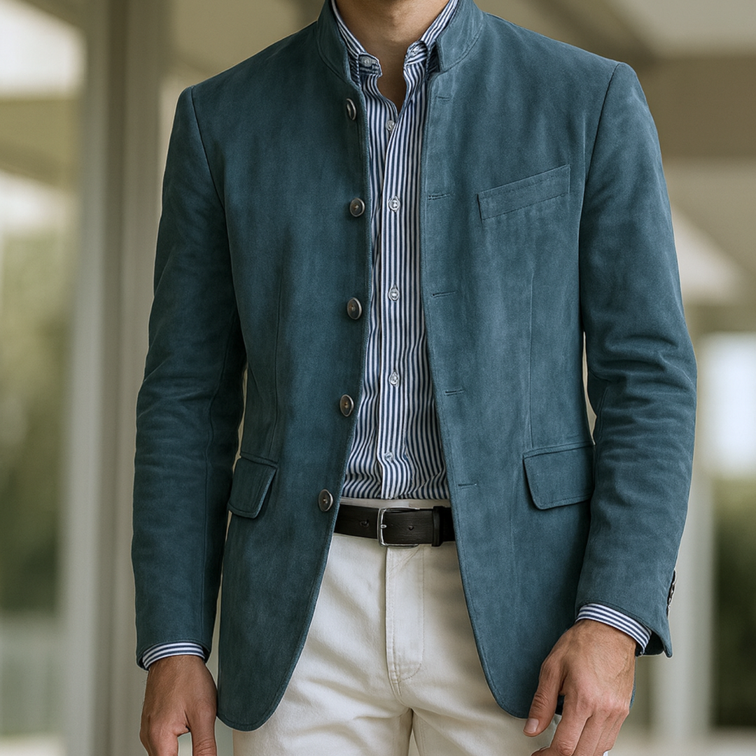 Johnny - Premium Suede Jacket CASA LARO MEN