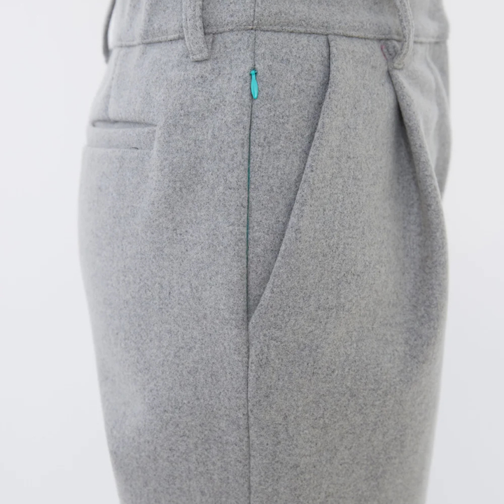 Leona - Light Grey Trousers CASA LARO WOMEN