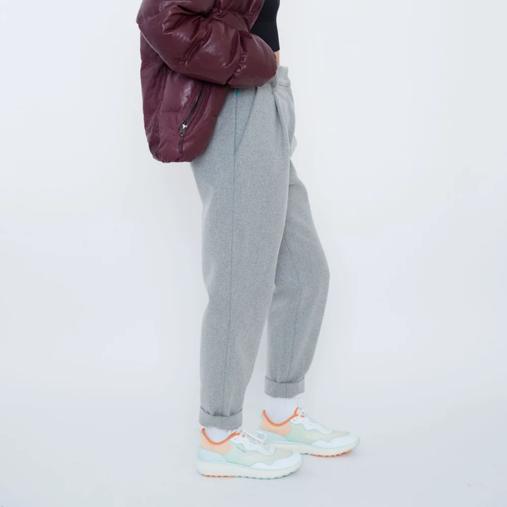 Leona - Light Grey Trousers CASA LARO WOMEN