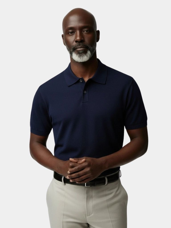 Navy Windsor Polo – Casa  Laro CASA LARO