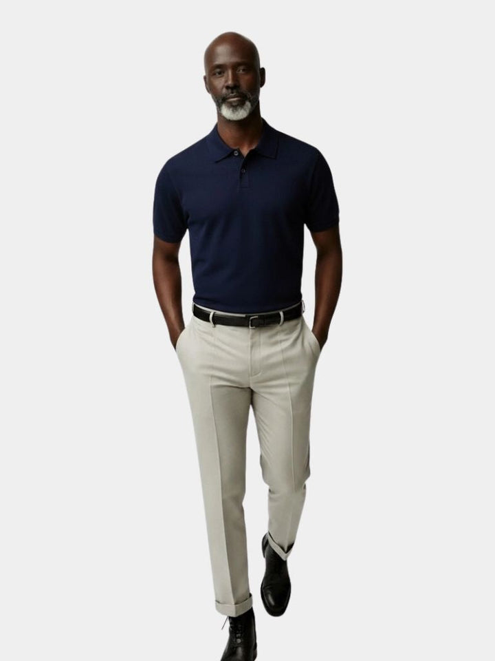 Navy Windsor Polo – Casa  Laro CASA LARO