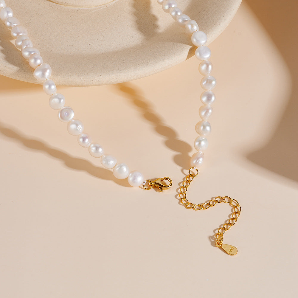 Elegant Pearls Necklace For Mom Shine of Diamond