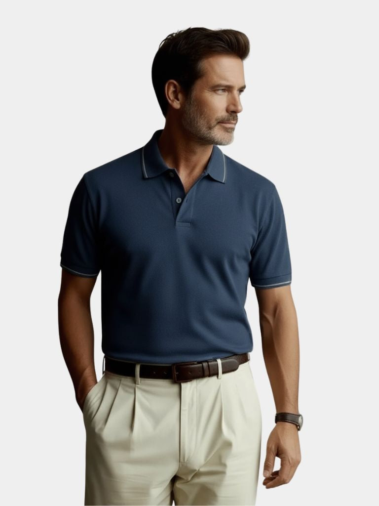 Oxford Polo Shirt - Casa  Laro CASA LARO