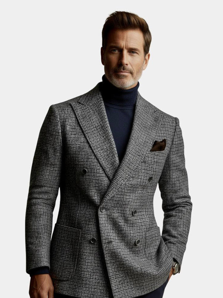 Regent Double Breasted Blazer - Casa  Laro CASA LARO