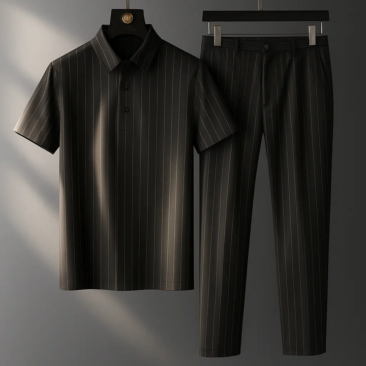 Solari Tailored Polo - Two-Piece Set CASA LARO