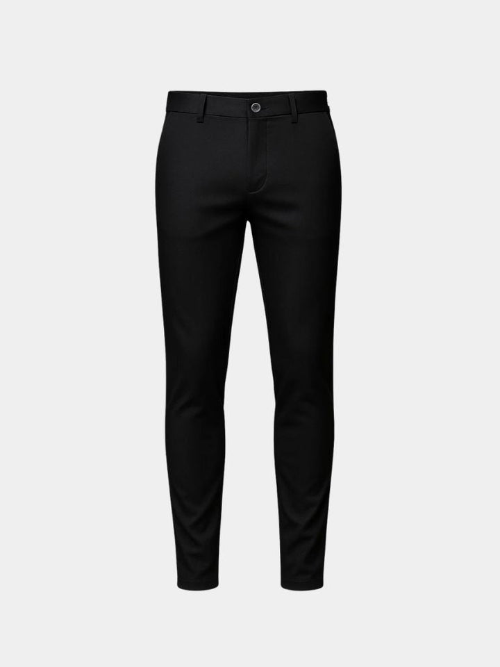 Bamboo Fiber Minimalist Straight Trousers - Casa  Laro CASA LARO