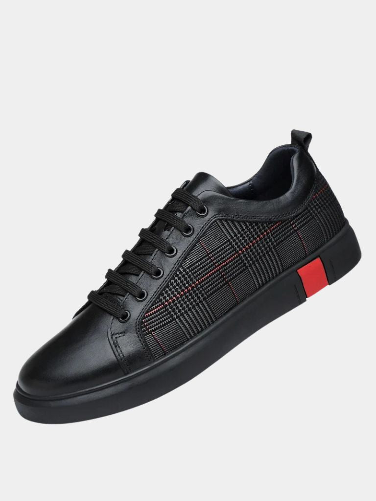 Blackgrid Leather Loafers – Casa  Laro CASA LARO