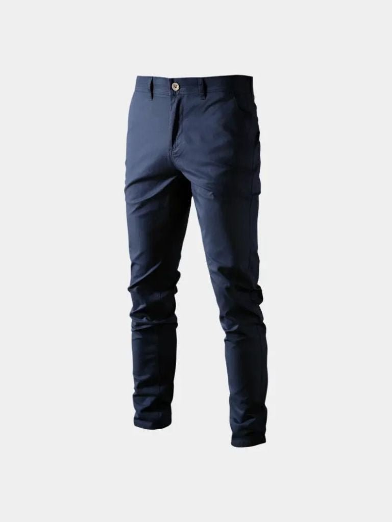 Casual Slim Fit Trousers - Casa  Laro CASA LARO
