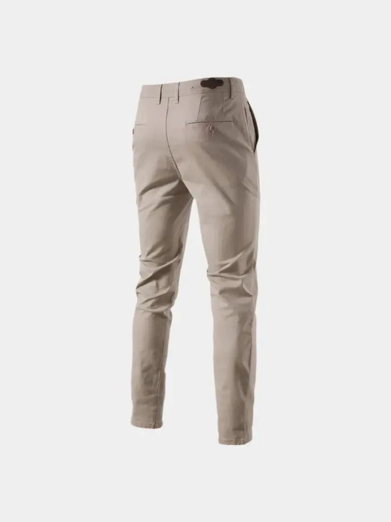 Casual Slim Fit Trousers - Casa  Laro CASA LARO