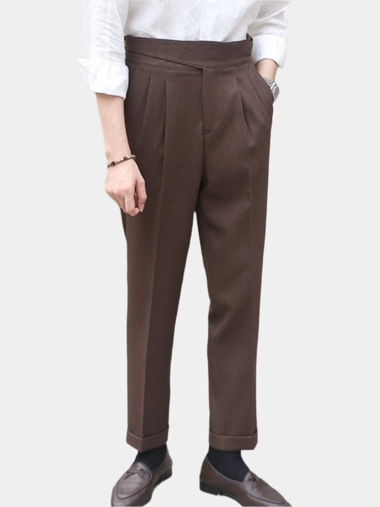 Corduroy Elegant Trousers - Casa  Laro CASA LARO
