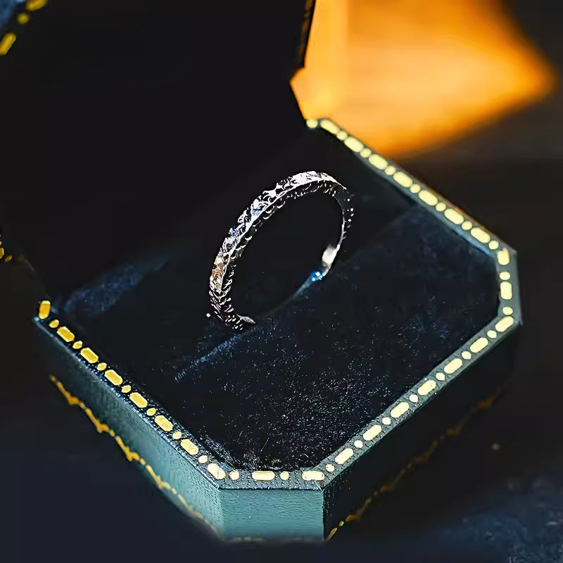 Sparkling 18K Gold Plated Band Shine of Diamond