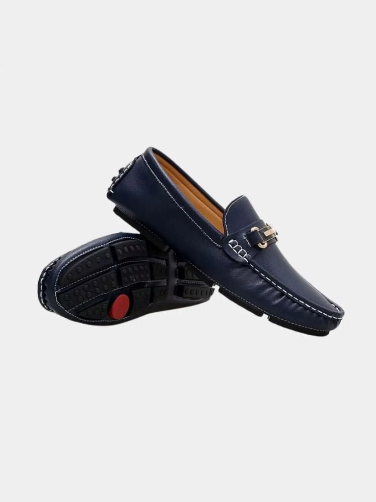 Italian Design Leather Loafers - Casa  Laro CASA LARO