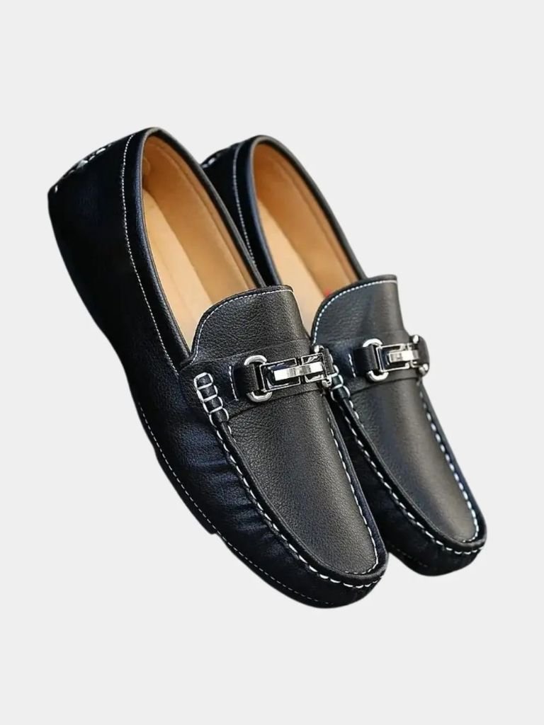 Italian Design Leather Loafers - Casa  Laro CASA LARO