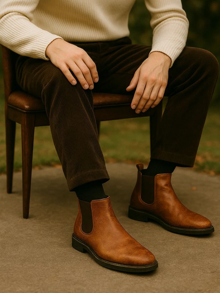 Maple Ash Chelsea Boots – Casa  Laro CASA LARO