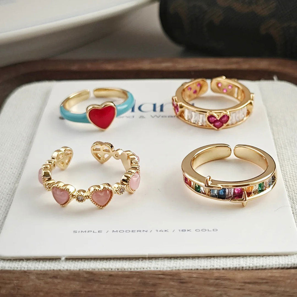 Adjustable Sweet Style Open Rings ¨C Multiple Designs Dobrilajewelry