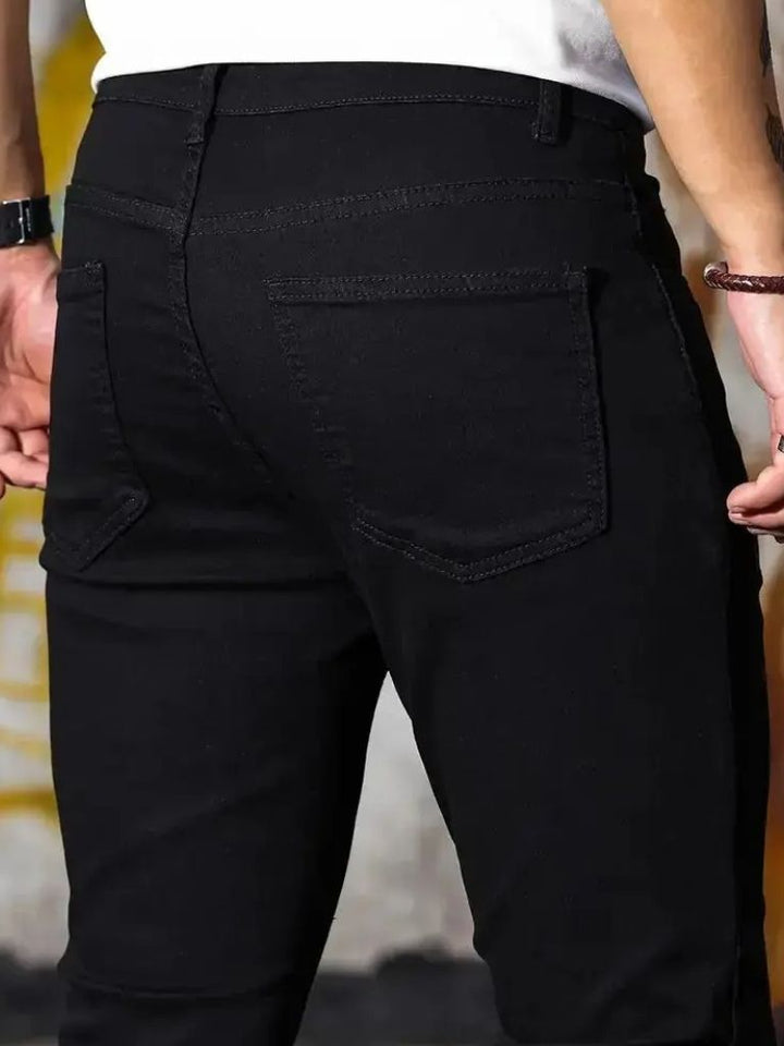 Stretchy Skinny Denim Jeans Trousers - Casa  Laro CASA LARO